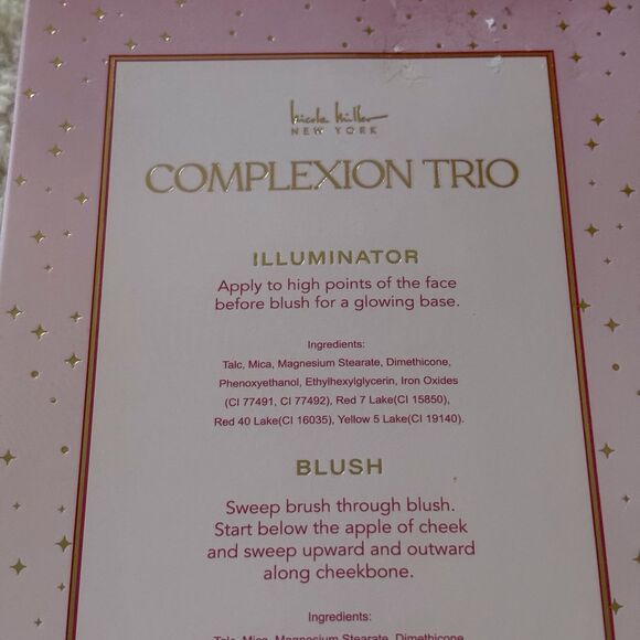 Nicole Miller New York Complexion Trio Blush, Illuminator, Highlighter. NEW - Picture 9 of 10